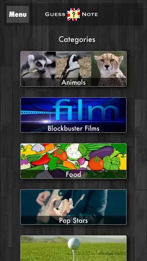 GuessNote - UK Edition screenshot 1
