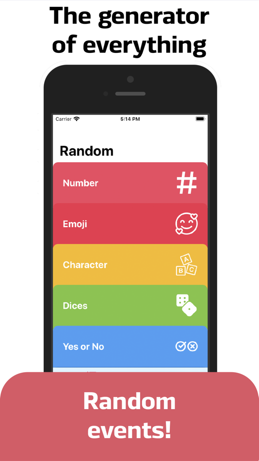 #1. Randomizer — number generator (iOS) 由: Danila Danilenko