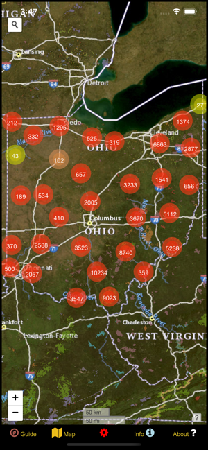 Ohio Mushroom Forager Map!(圖1)-速報App