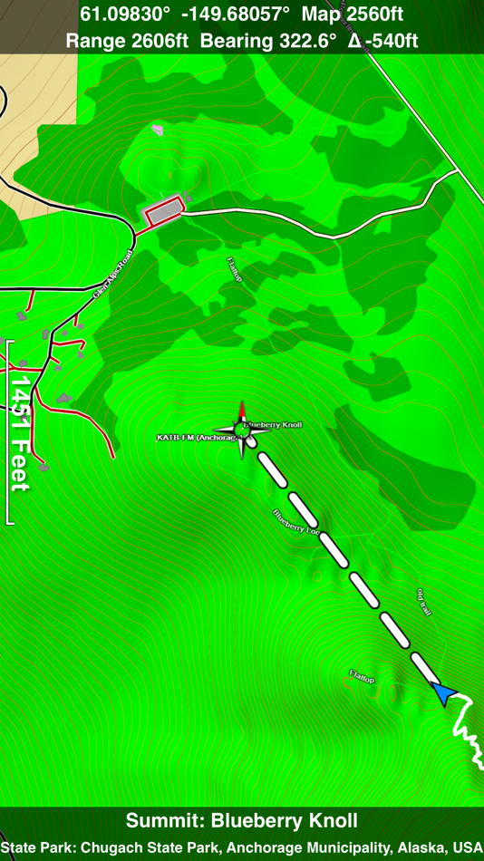 #1. Scenic Map Alaska (iOS) 由: GrangerFX
