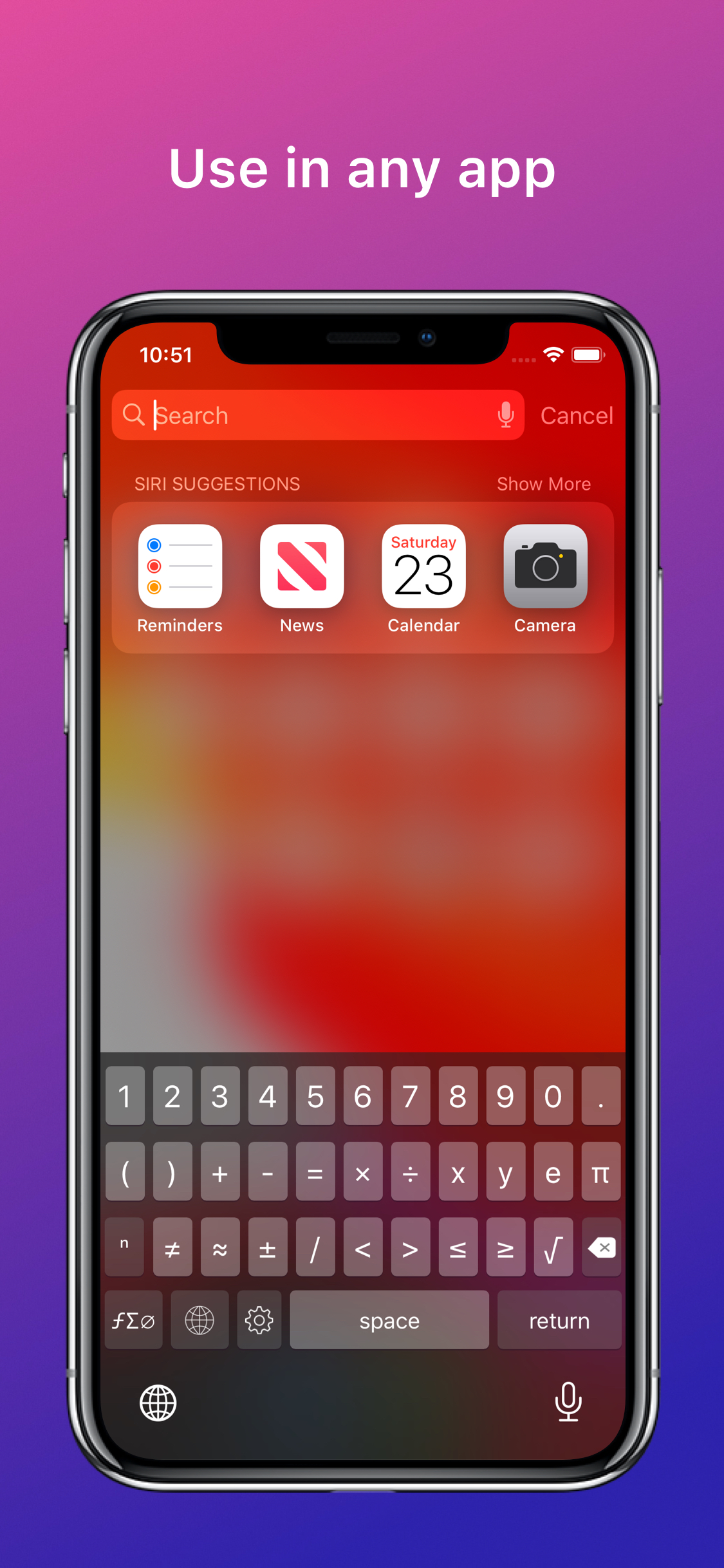 Numboard – Scientific Keyboard screenshot 4