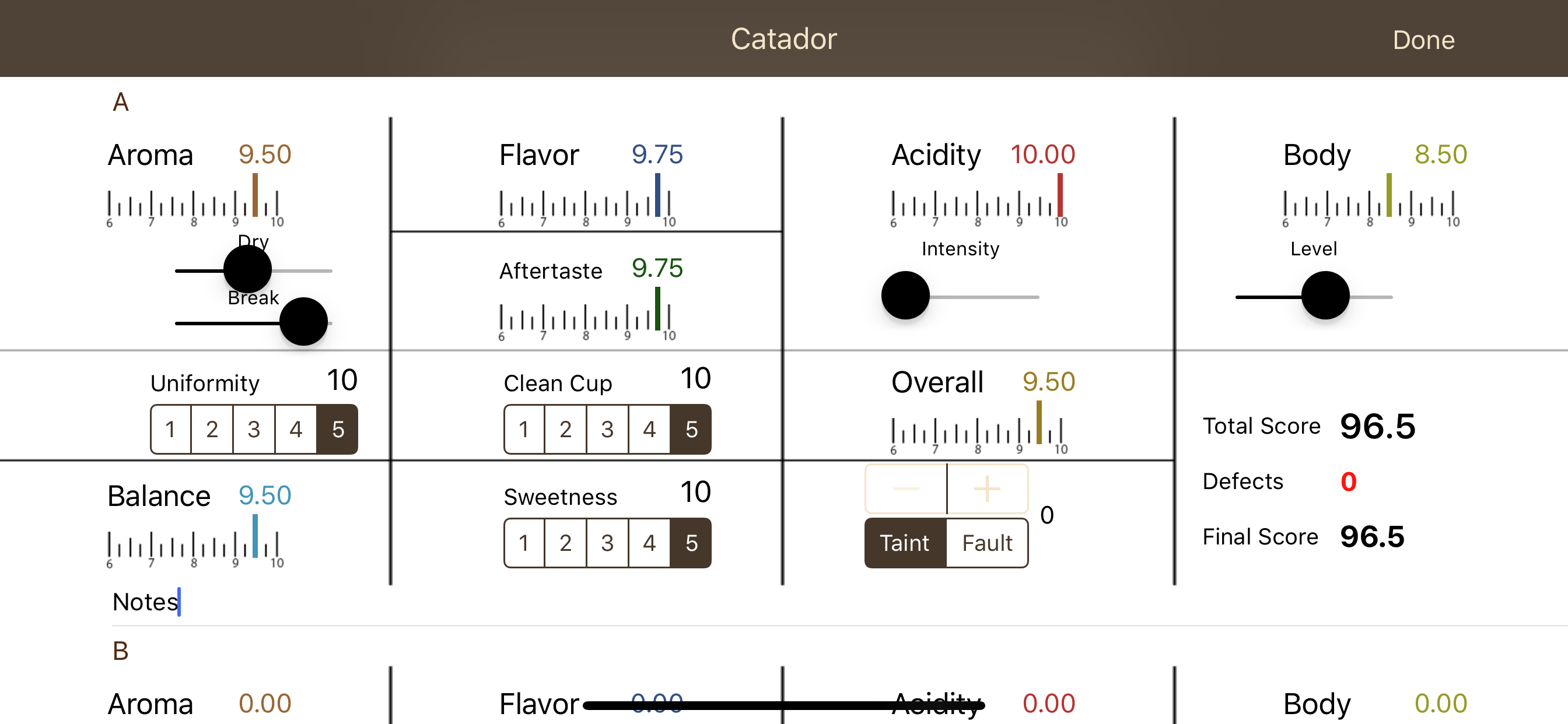 Catador Cupping