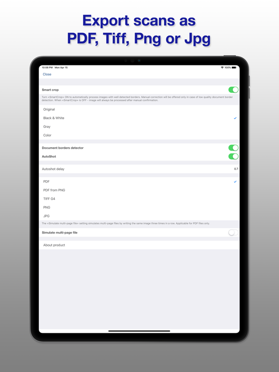 Screenshot #6 pour EasyScan: PDF Doc Scanner