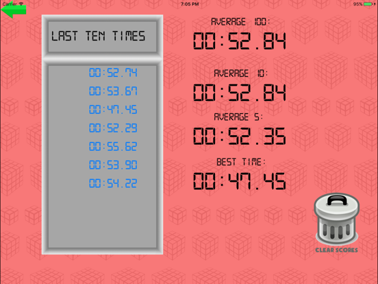 Screenshot #5 pour Cube Timer
