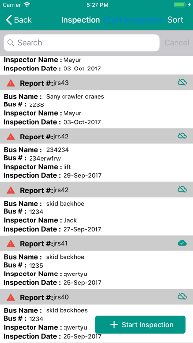 Screenshot #3 pour Bus Inspection Maintenance App