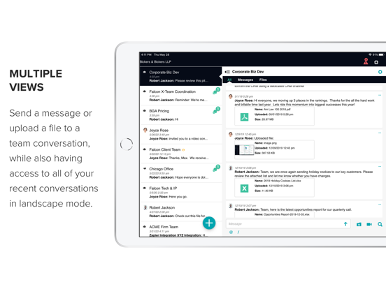 Workstorm iPad screenshot 2 - Business app
