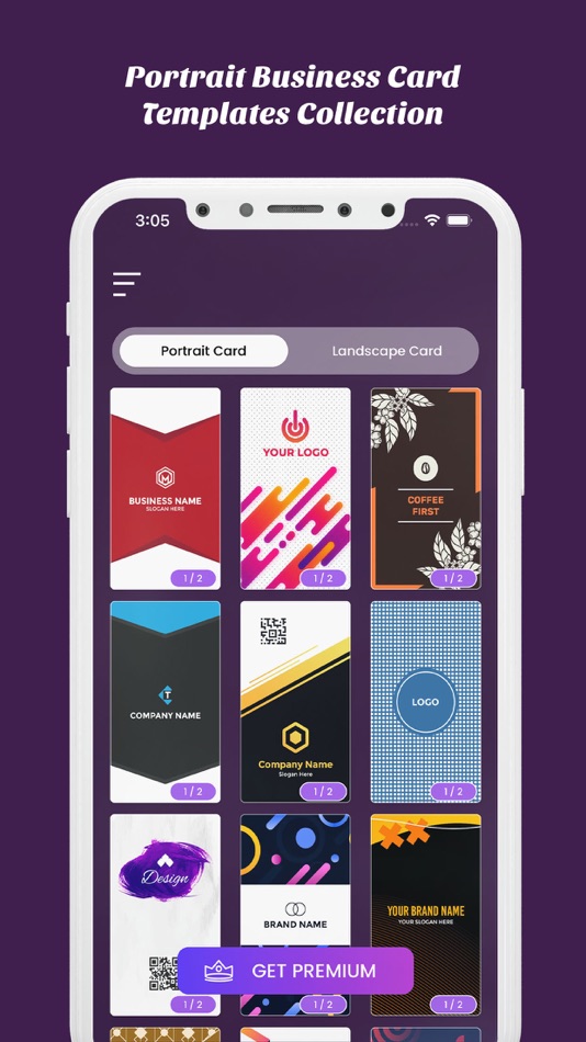 #3. Business Card Maker: Generator (iOS) 由: Jayeshkumar Sutriya