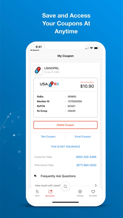 USARx - Save on Prescriptions. screenshot 4