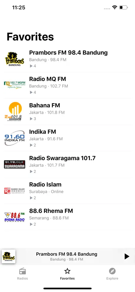 Radio FM Indonesia
