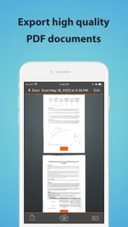 topscanner : pdf scanner app iphone screenshot 2