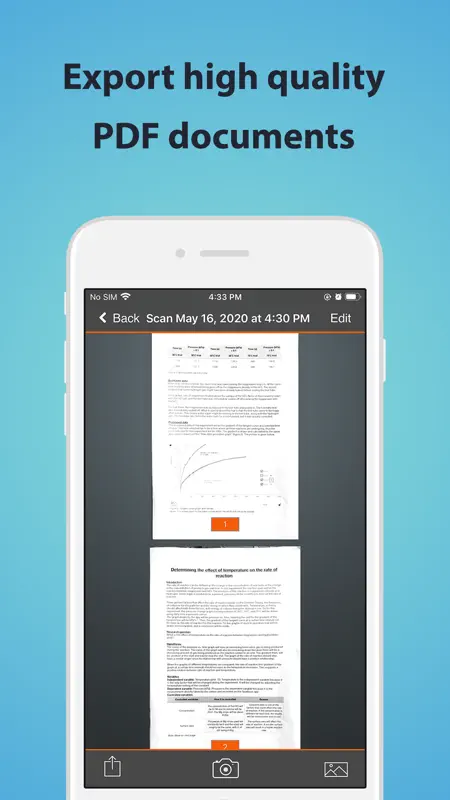 TopScanner : PDF Scanner App screenshot 2 of 5