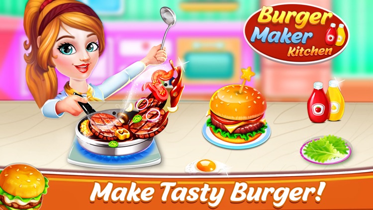 Burger Maker Kitchen Chef