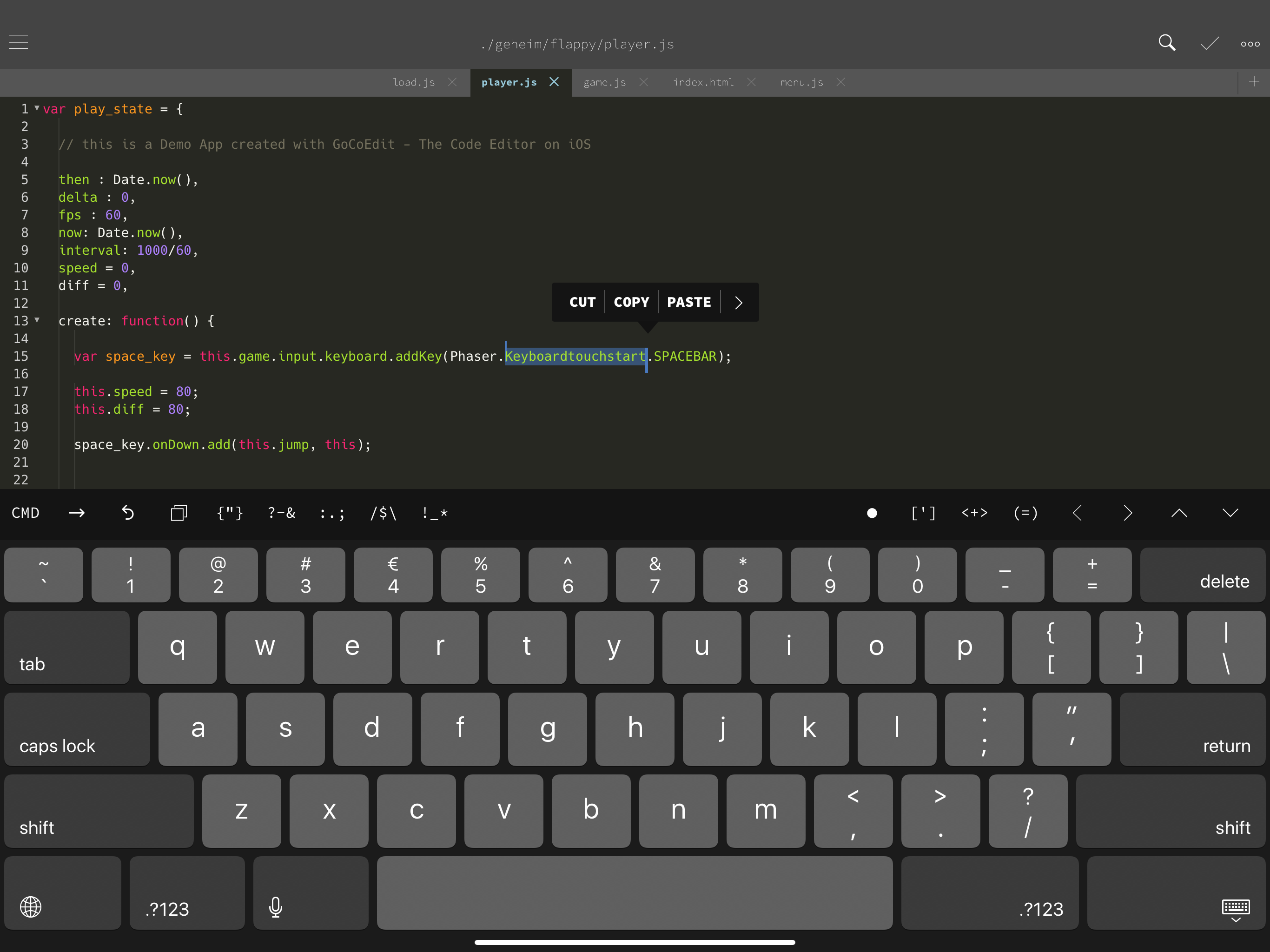 GoCoEdit - Code & Text Editor screenshot 6