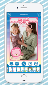 Baby Frames & Sticker Editor screenshot