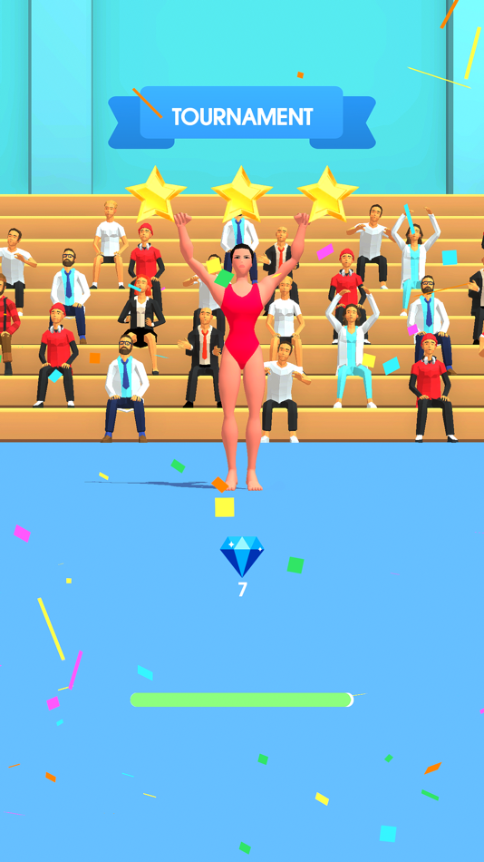 #3. Idle Gymnastics (iOS) 由: Selosoft, Inc.