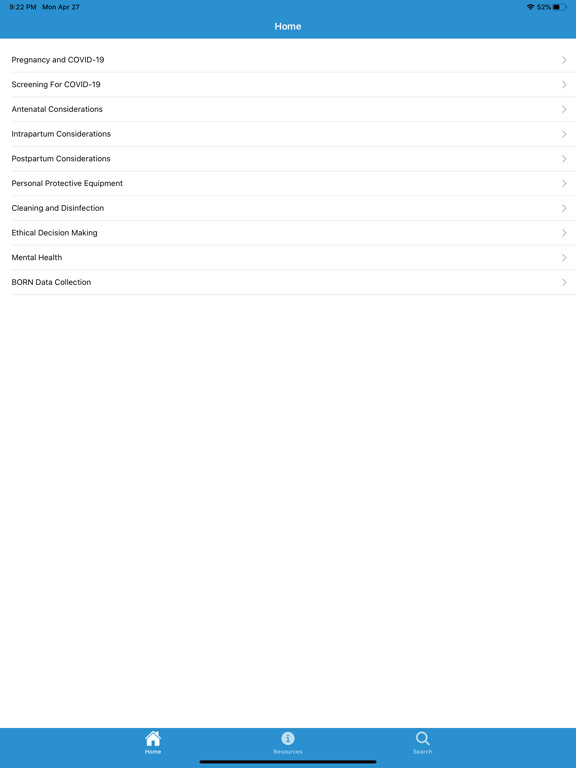 Screenshot #4 pour COVID-19 Resource for Midwives