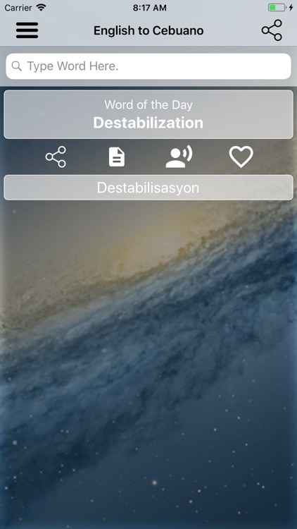 Cebuano Dictionary Translator