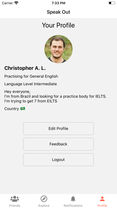 Speak Out - English Speaking Screenshot