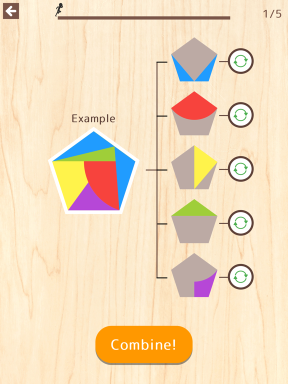 Screenshot #6 pour Color Shape Puzzle