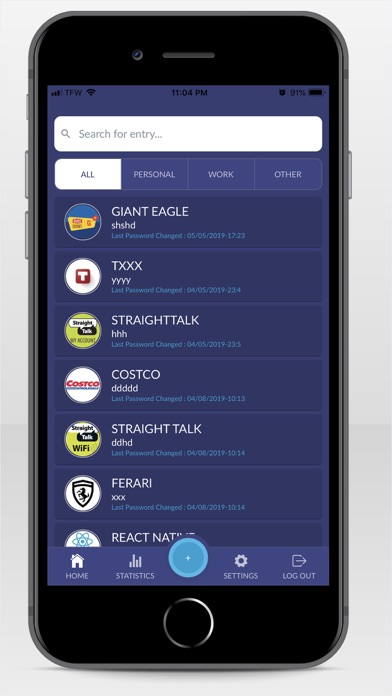 Passwords Manager App screenshot 2