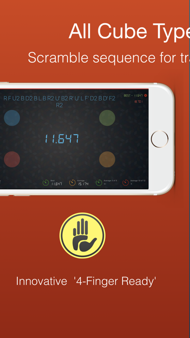 Screenshot #3 pour Cutimer: Magic Cube Timer