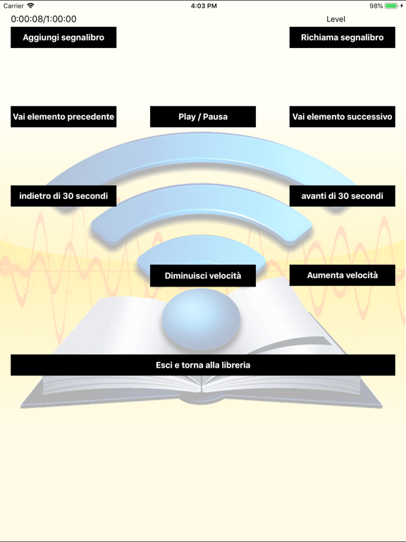 Screenshot #4 pour Libro Parlato Online