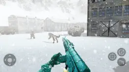 snow army sniper shooting war iphone screenshot 1