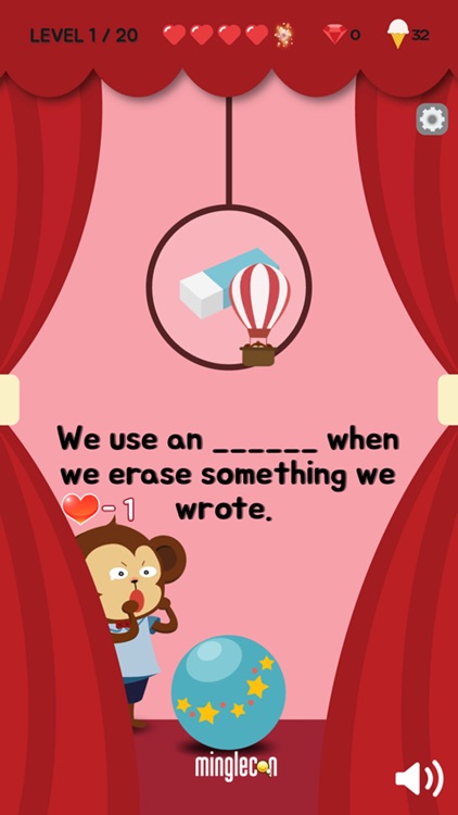 밍글콘! 서커스 영단어240 screenshot-3