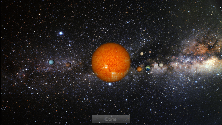 Screenshot #1 pour Science - SolarSystem