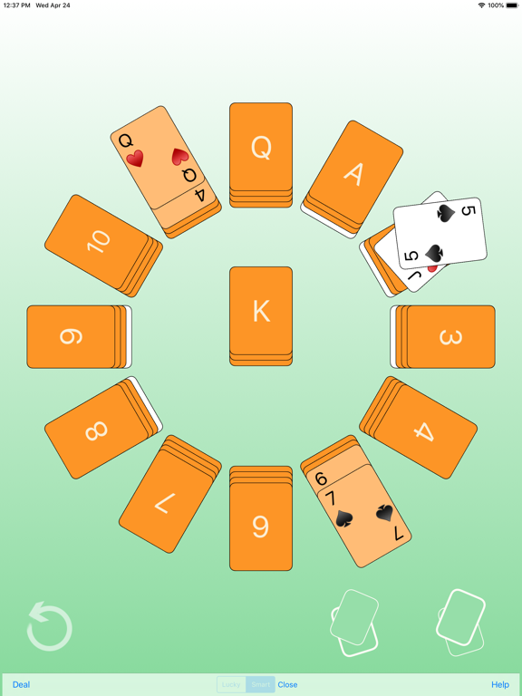 Screenshot #5 pour Smart Clock Solitaire