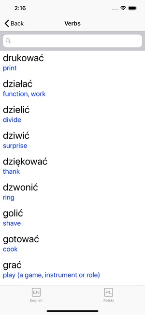 Polish Verb Blitz(圖2)-速報App