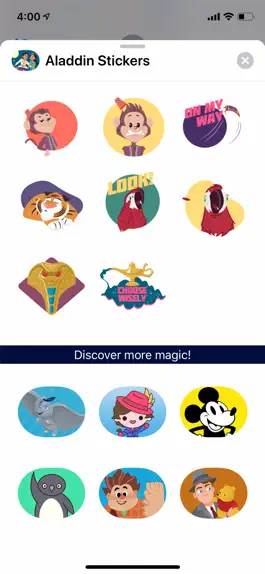 Game screenshot Disney Stickers: Aladdin apk