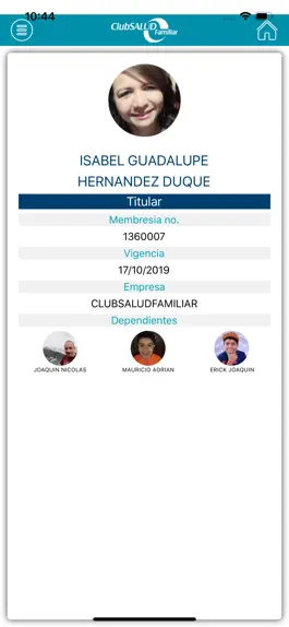 Game screenshot ClubSalud apk