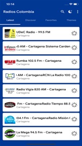 Colombian Radio Stations screenshot