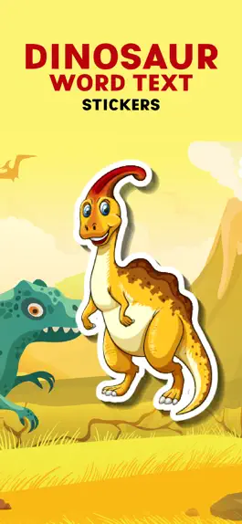 Game screenshot Dinosaur & Text Sticker Emojis mod apk