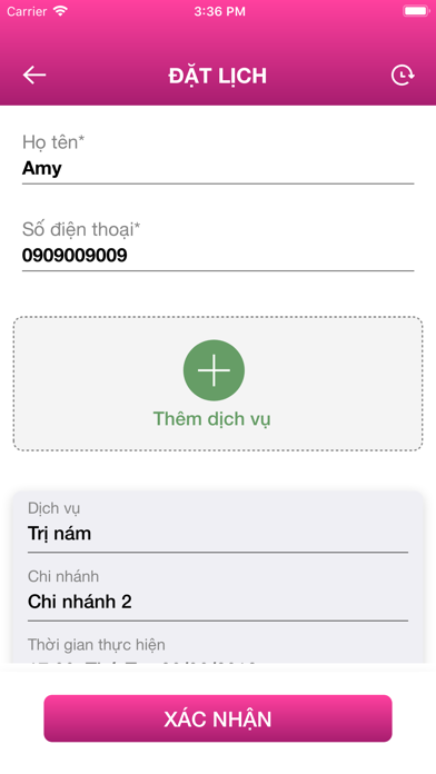 App screenshot