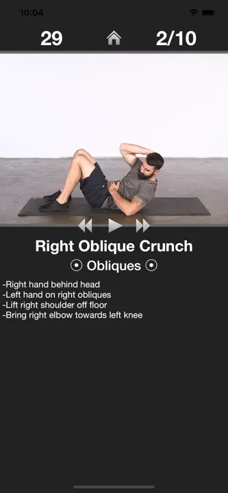 Daily Ab Workoutのスクリーンショット（2/4）