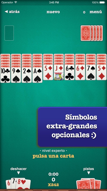 Solitario ▻ Spider screenshot 3