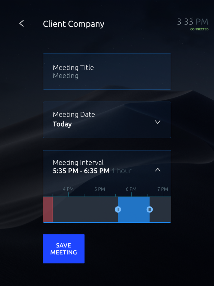 #6. Meeting Room Display (Legacy) (iOS) Podle: Yarooms International S.A.