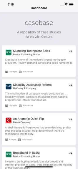 Game screenshot Consulting Case Interview Prep mod apk