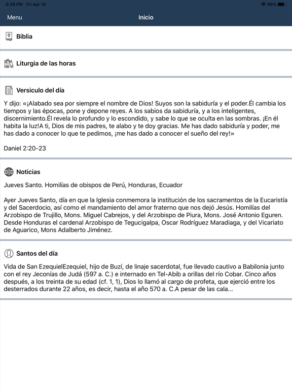 Screenshot #6 pour Biblia de Jerusalen