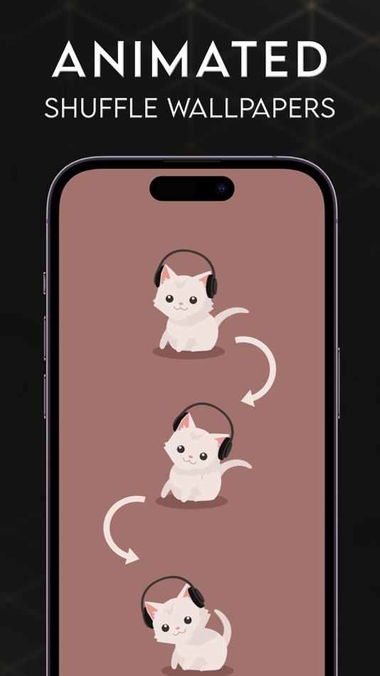 #2. Shuffle - Wallpaper IOS 16 (iOS) 由: Tula Kumkrong