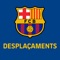 FC Barcelona Desplaçaments, an exclusive service for membres and supporters clubs, presents the App DESPLAÇAMENTS, a new way to travel with Barça and keep you always informed of all the logistics, leisure and safety news