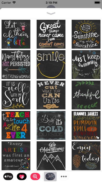 Chalkboard Quotes Art screenshot-3