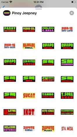 Game screenshot Pinoy Pasada: Jeepney Stickers apk