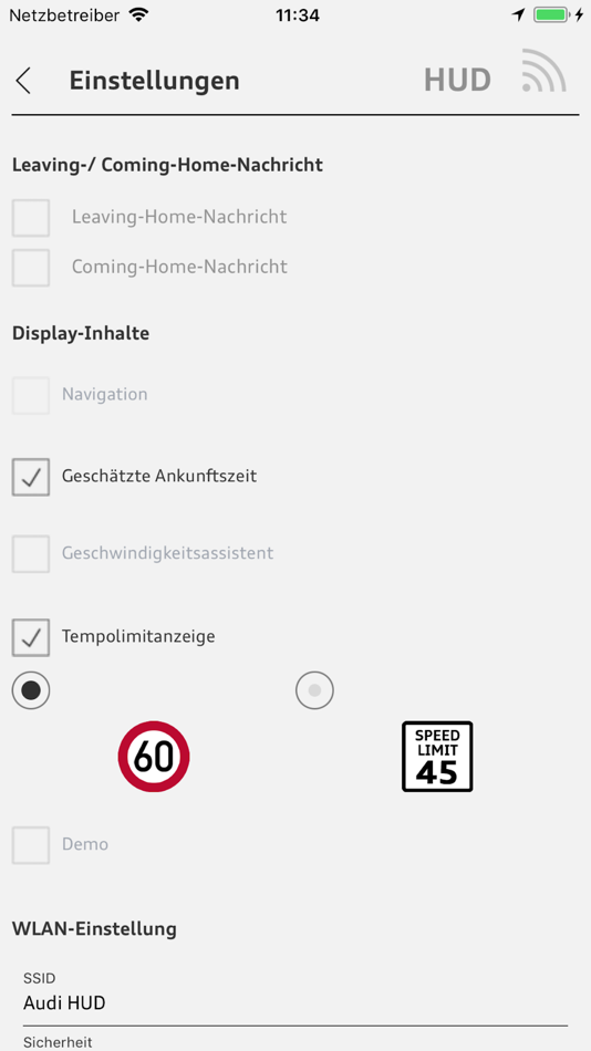 #3. Head-up Display (iOS) 由: AUDI AG