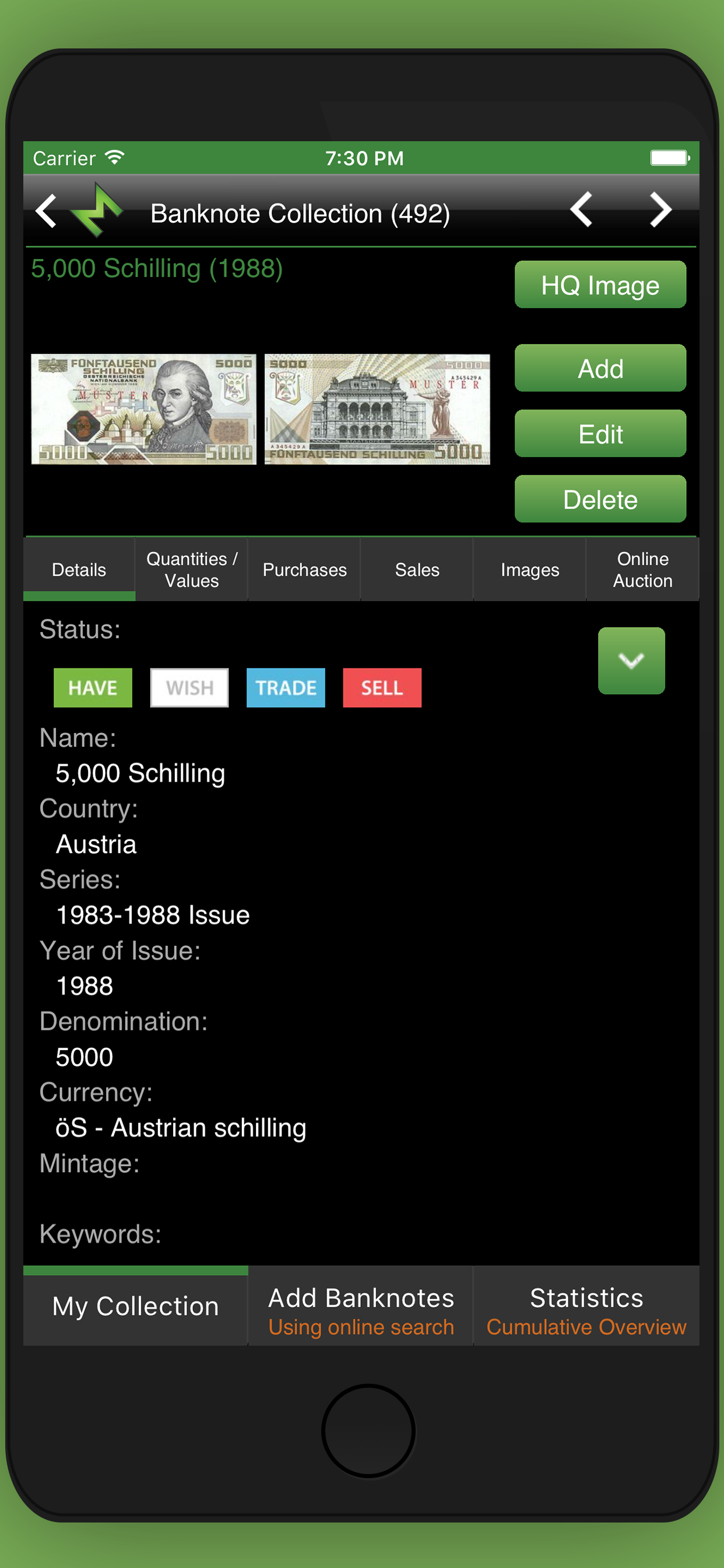 Banknote Mate Mobile