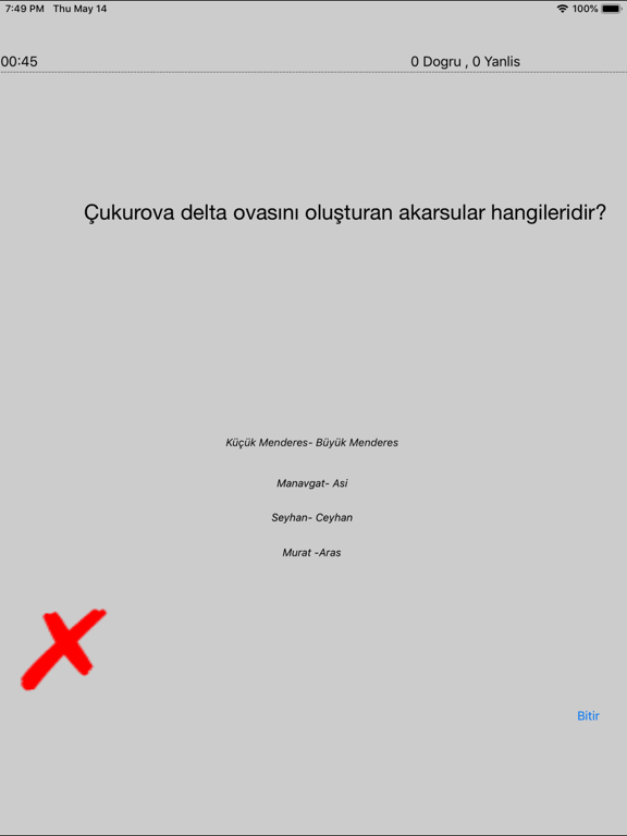 Screenshot #5 pour Bilgi Yarışması Zeka Oyunu