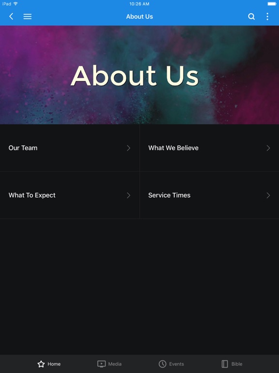 New Life Church Beeville iPad screenshot 3 - Lifestyle app