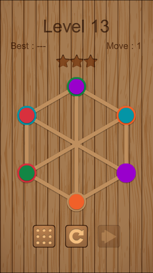 #4. Tangled Color-cute color game (iOS) 由: 亚州 王